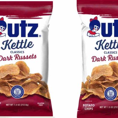 dark russet potato chips nearby