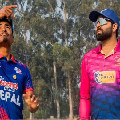 nepal national cricket team vs uae cricket team standings