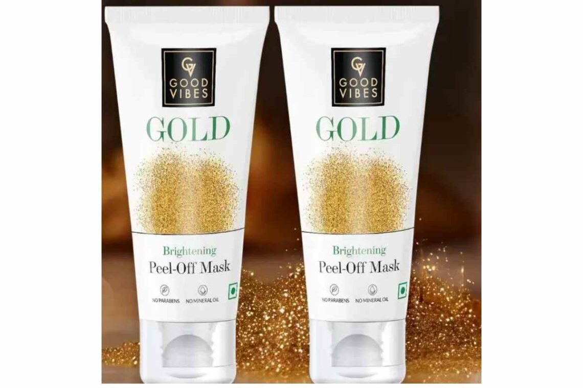 Good Vibes Gold Peel Off Mask