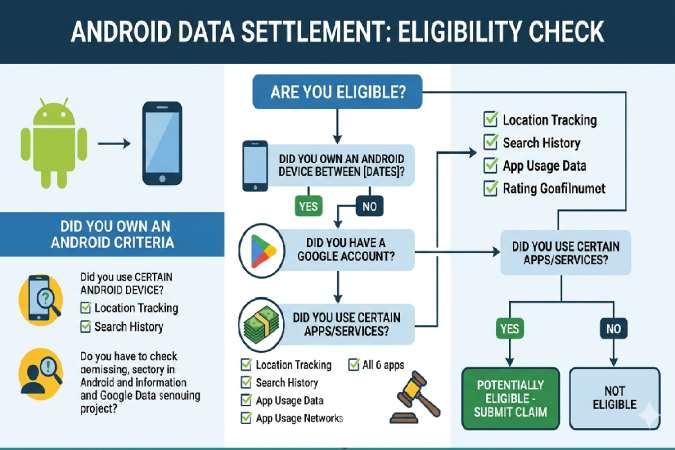Android data settlement eligibility