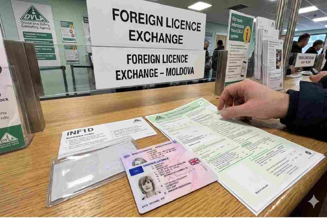 DVLA Moldovan Licence Exchange