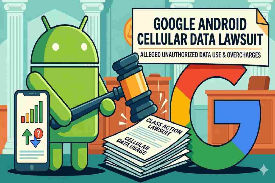 Google Android Cellular Data Lawsuit