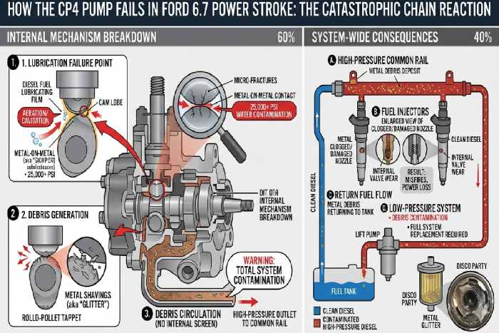 How the CP4 Fails in Ford 6.7 