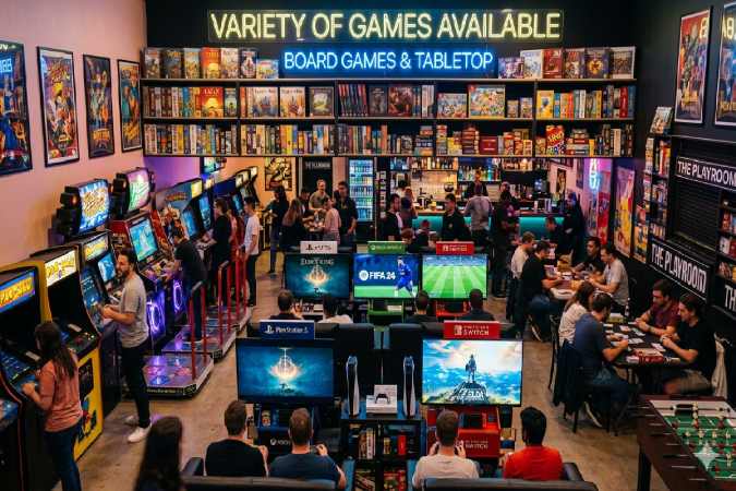 Variety of Games Available