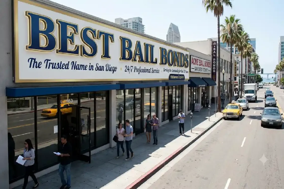 best bail bonds companies in san diego