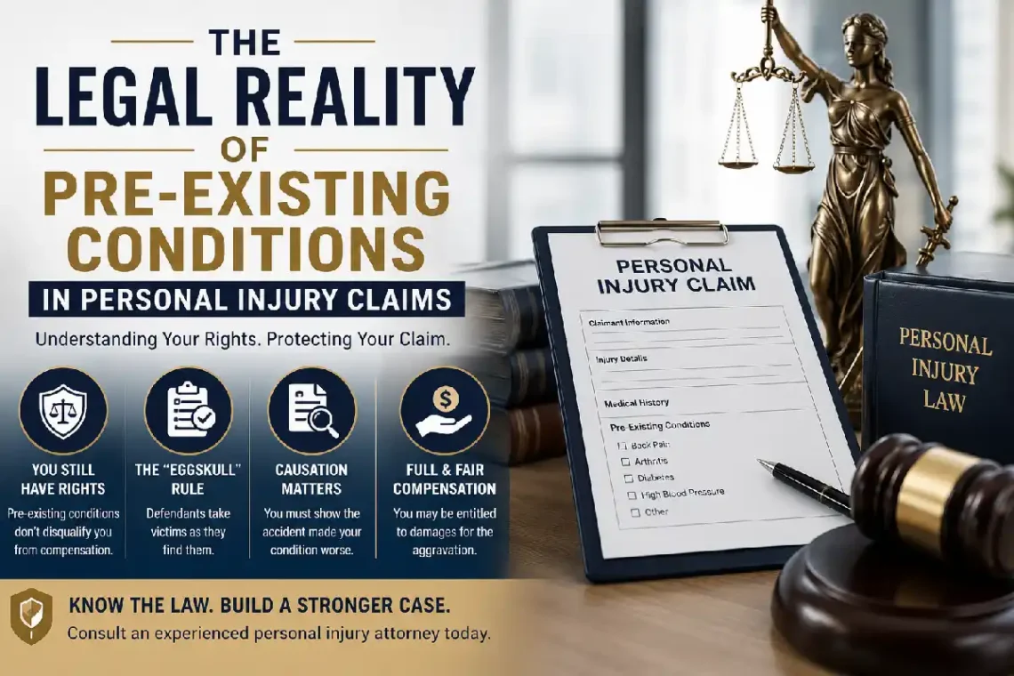 conditions in personal injury claims