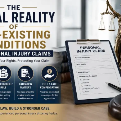 conditions in personal injury claims