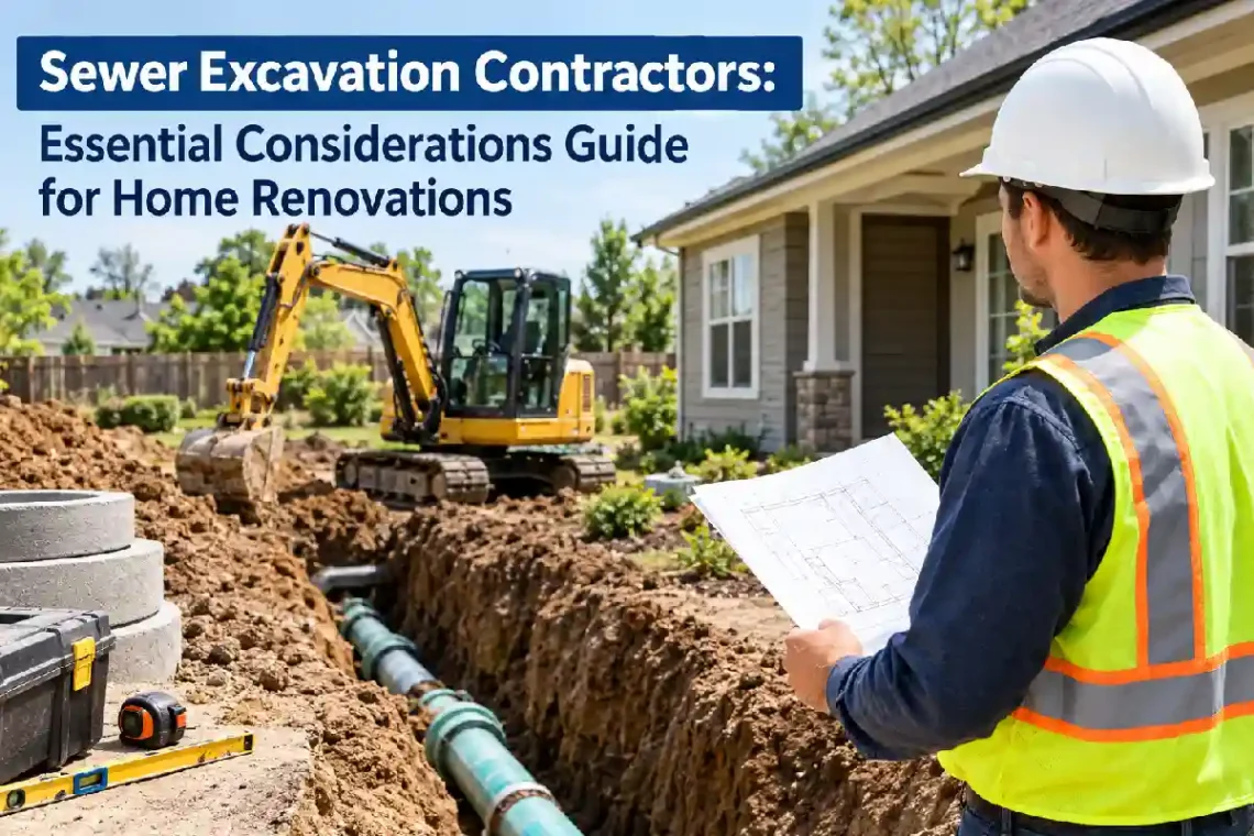 sewer excavation contractors