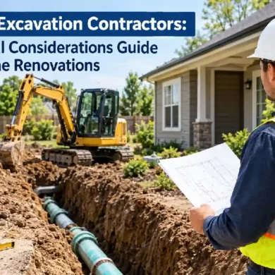 sewer excavation contractors